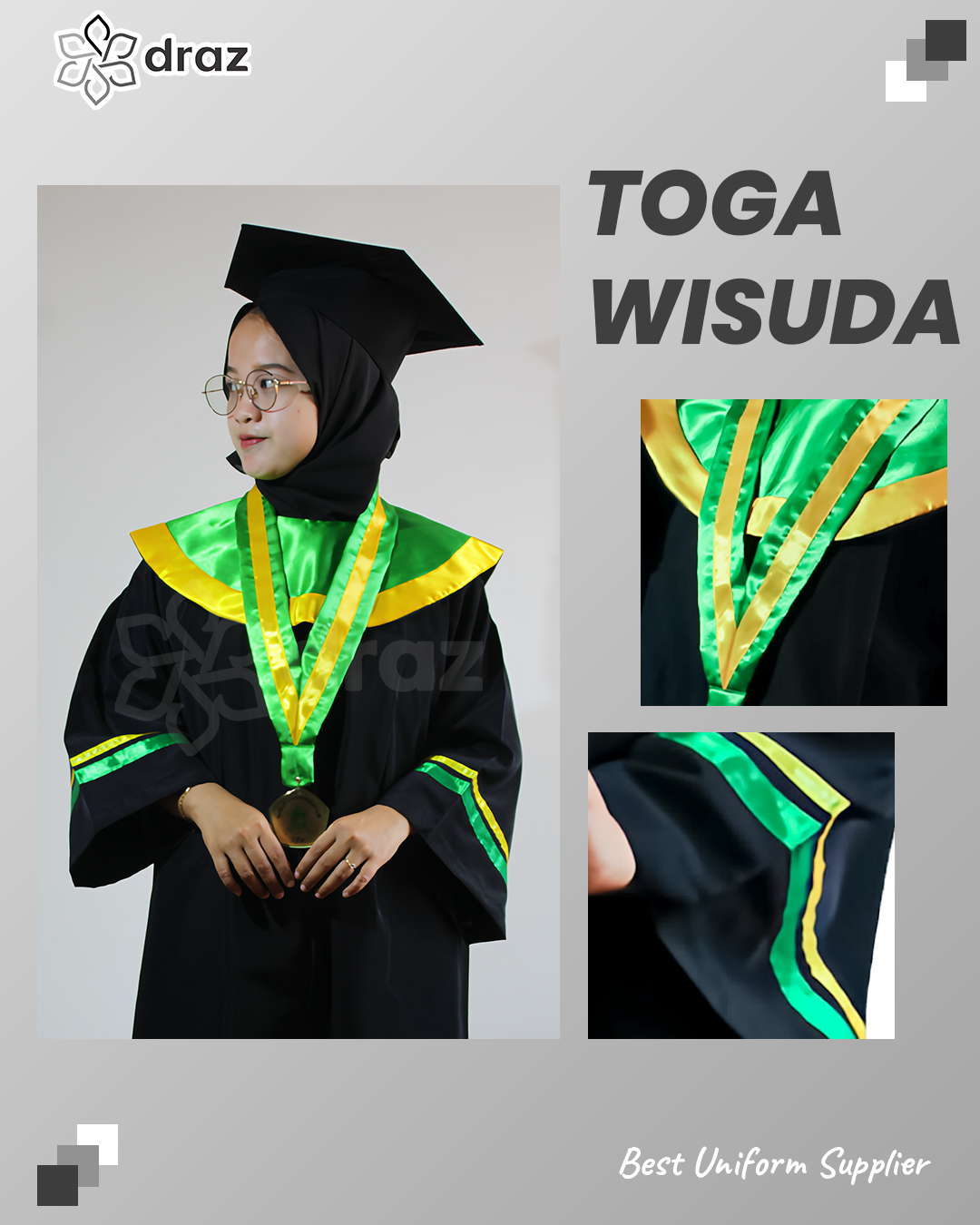 DRAZ 0506245 TOGA WISUDA