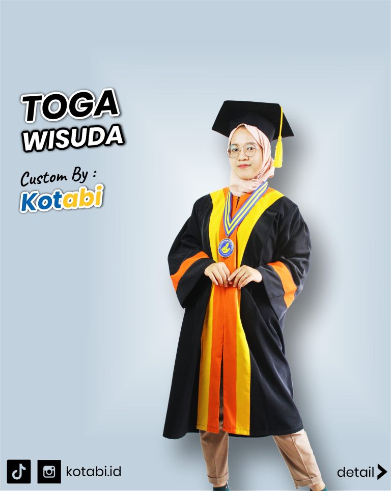 vendor supplier toga wisuda kampus