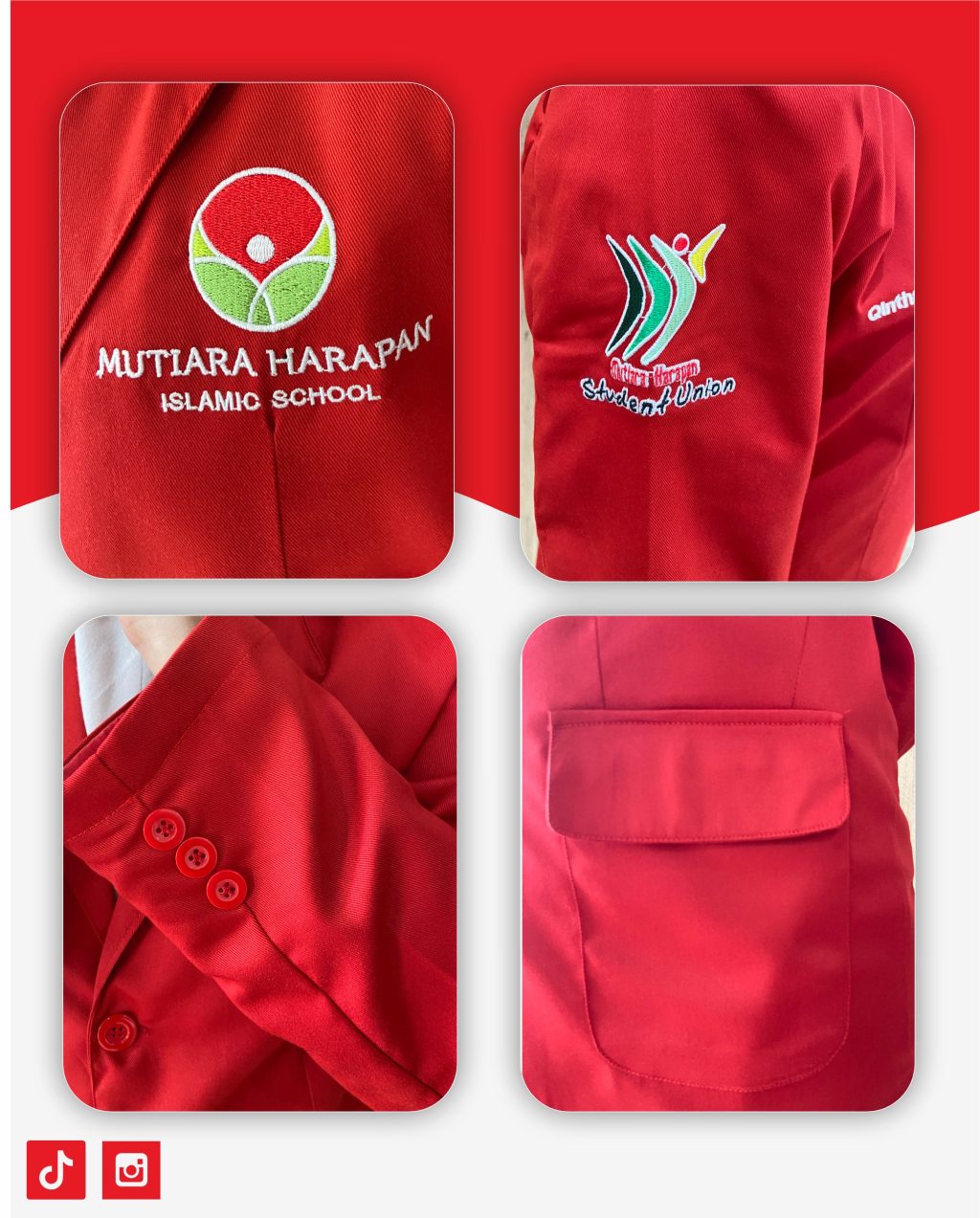 almet merah surabaya