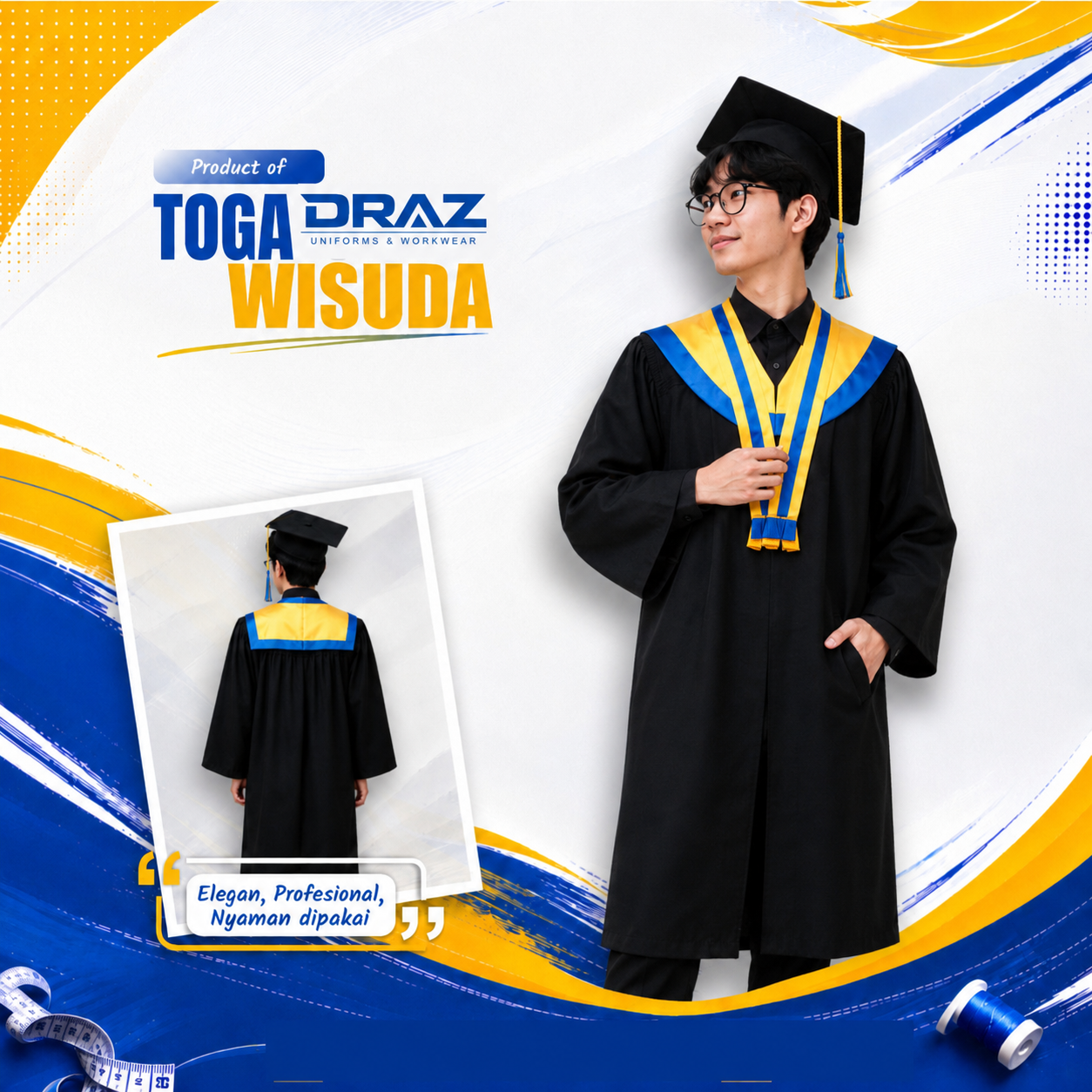 Set Toga Wisuda Premium Ciputat