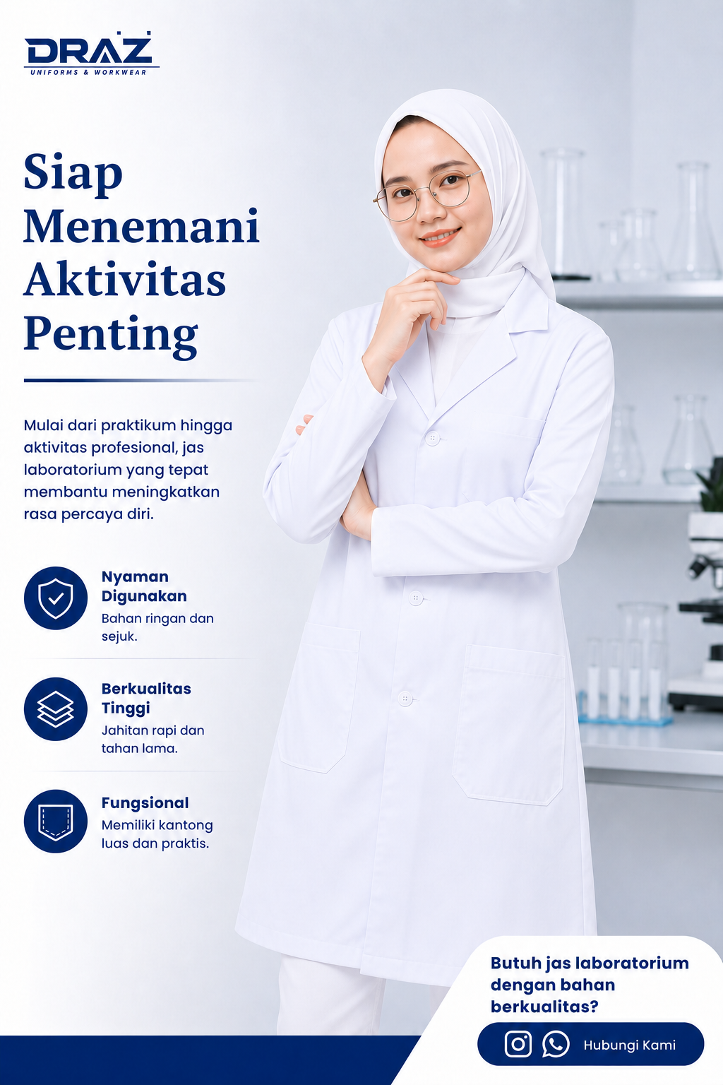 Jas Lab Ready Stok 2
