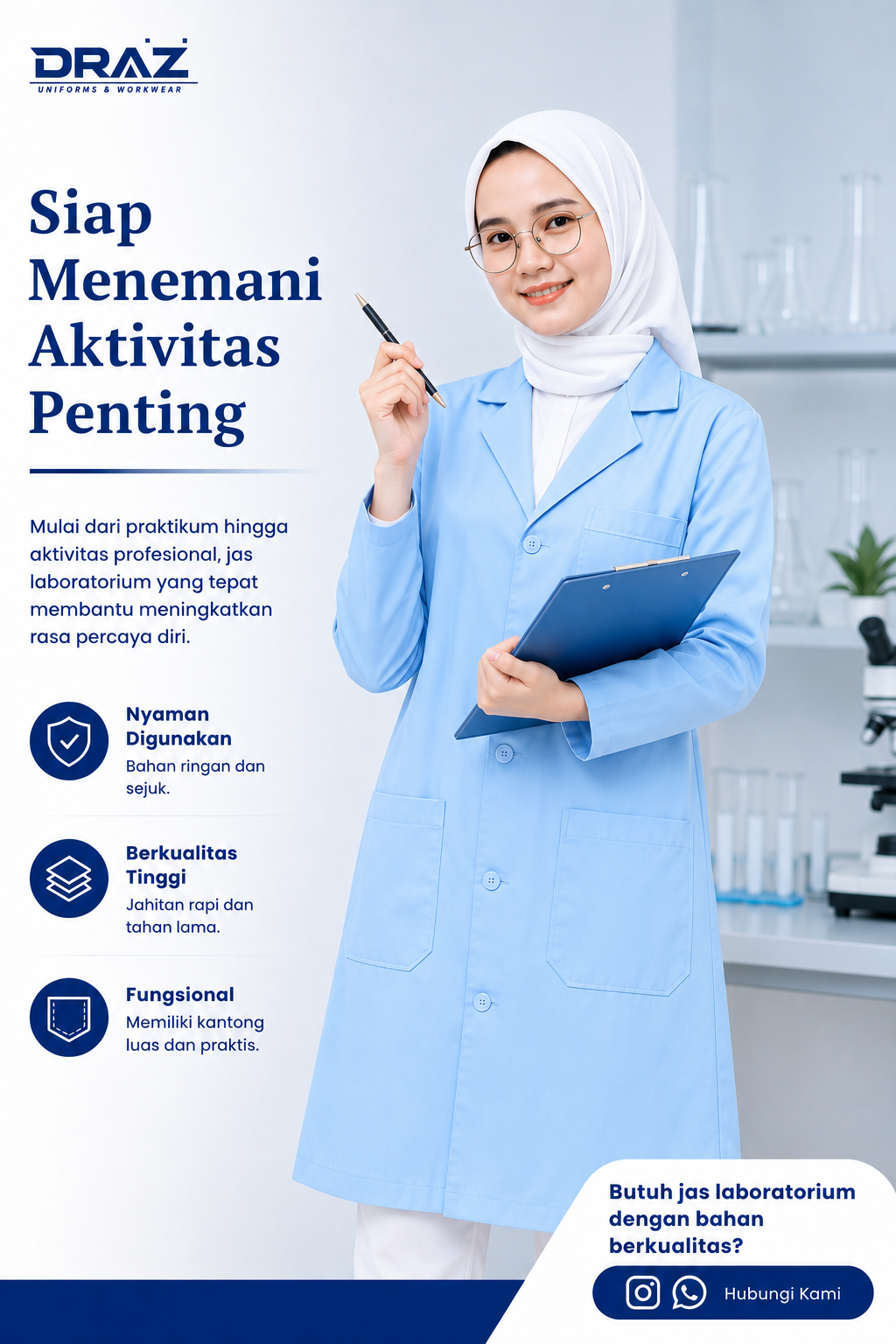 Jas Lab Ready Stok 3