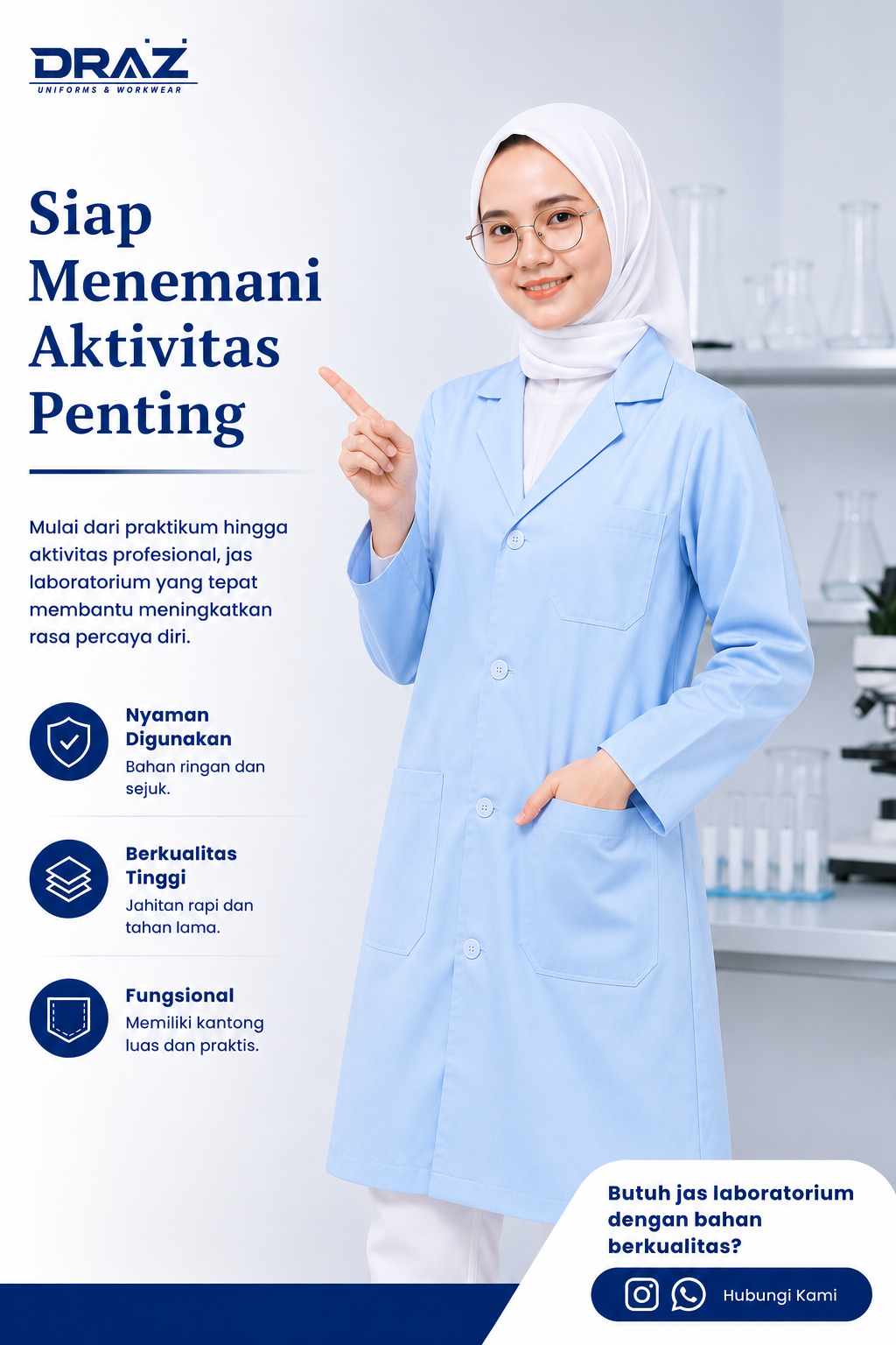 Jas Lab Ready Stok 4