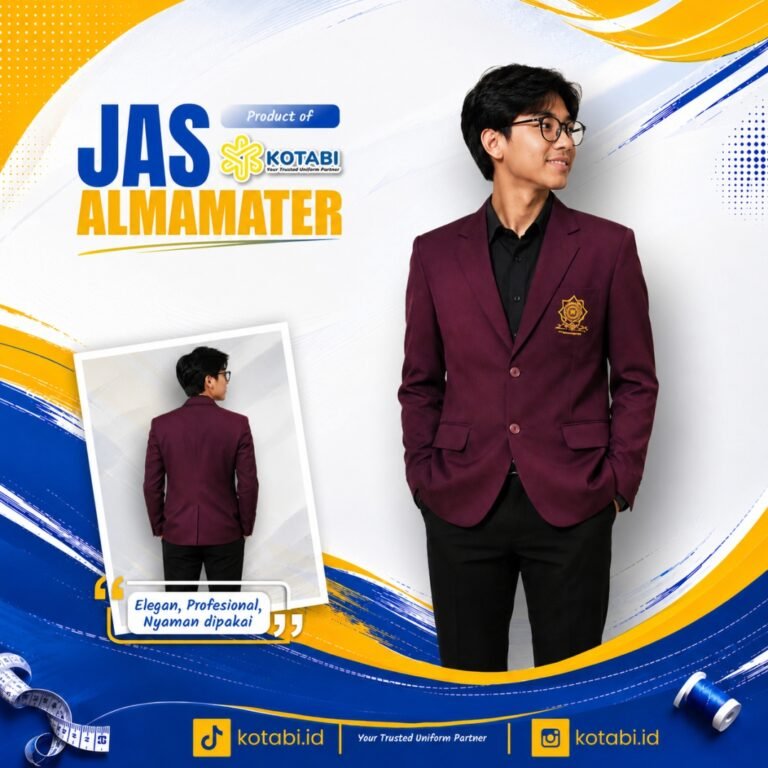 Produksi Jas Almamater Custom Rapi